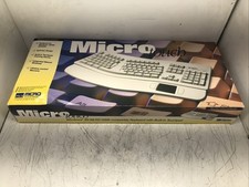 Micro Innovations Micro Touch Keyboard KB98T Built-In Touchpad OPEN BOX picture