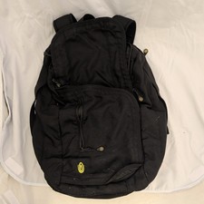 Timbuk2 Padded Nylon Laptop Backpack 15 in Black Solid Universal 18x12x6 picture