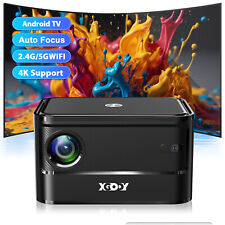 4K XGODY Projector 5G WiFi AutoFocus HD Android LED Home Theater Cinema Video US picture
