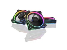 ASUS Prime MR120 ARGB fan black triple pack, 28mm extra-thick frame, quiet, picture