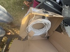 Prysmian Group GenSPEED 5e Series Cat5e Riser Ethernet Cable White  picture