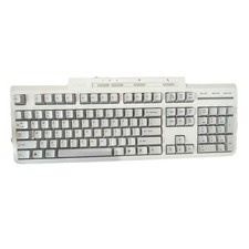 Vintage Sony Vaio PCVA-KB4P/U PS/2 Wired Keyboard Gray Retro Gaming Untested picture