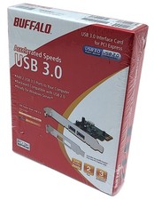 Buffalo USB 3.0 2-Port PCI-Express Interface Adapter Board (IFC-PCIE2U3S2) - NIB picture