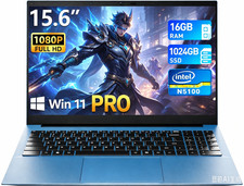 2026 SGIN 15.6 Laptop FHD IPS Win11 Pro N5100 Quad-Core 16GB 1TB SSD WiFi6 BT5.2 picture