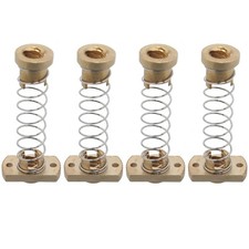4 Pack CR10 Z Axis T8 anti Backlash Spring Loaded Nut Elimination Gap Brass Nuts picture