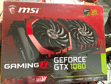 MSI Gaming X GeForce GTX 1060 6GB GDDR5 VR Ready RGB G-SYNC GPU picture