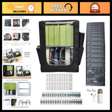 2-Tier Metal 3D Printer Filament Rack - Moisture-Proof Storage Organizer for PLA picture