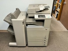 Canon ImageRUNNER Advance C5235A  COLOR COPIER PRINTER SCANNER STAPLER LOW METER picture