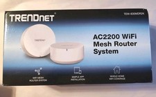 TRENDnet AC2200 WiFi Mesh Router System TEW-830MDR2K - Used, See Pics picture