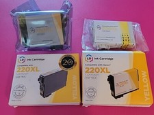 New Sealed LD High Yield 220XL Ink Cartridges For Epson In Yellow (T220XL420) picture