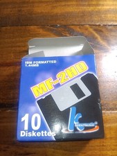 K Hypermedia MF-2HD IBM Formatted Floppy Disks Pack Of 10. picture