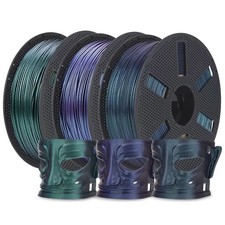 JAYO 1.1KG PLA Galaxy Filament 1.75mm Glitter Sparkle PLA Colorful Twinkling FDM picture