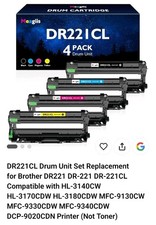 FADSOON® 4PK DR221CL Drum Unit for Brother HL-L3270CDW L3710CW MFC-L3750CDW  picture