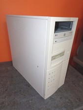Generic Pentium III Era Mid-Tower Beige Retro Gaming PC Case picture