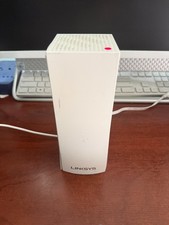 Linksys Velop WHW03 AC2200 Tri-Band Mesh WiFi Node White Used Reset + Power picture