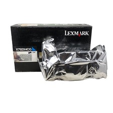NIB Lexmark X792X4CG (X792) Extra High-Yield Toner Cyan Open Box picture