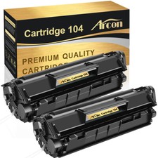 2Pack 104 FX10 Black Toner For Canon 104 Printers ImageClass MF4150 MF4350D D420 picture