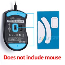  for Razer Deathadder V2 2 Sets White Rounded Curved Edges Mouse Feet Skates picture