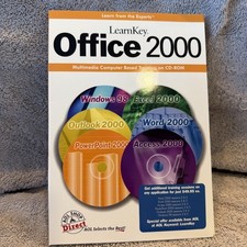OFFICE 2000 MULTIMEDIA COMPUTER BASED TRAINING ON CD-ROM BY LEARNKEY - NEW picture