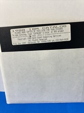 Vintage 1988 IBM Catalog 5.25