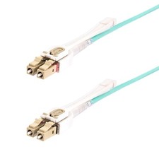 StarTech.com 3m (10ft) LC (UPC) OM4 Multimode Fiber Optic Cable, 50/125, 100G, L picture