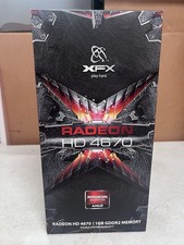 NEW SEALED XFX Radeon HD 4670 1GB DDR2 PCI-E Graphics Card HD-467X-ZDFR DVI picture
