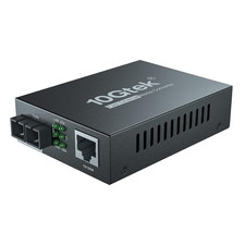 10/100Mbps Fast Ethernet Media Converter, Single-Mode SC Fiber, up to 20Km, 10/ picture