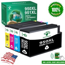4PK 950XL 951XL Ink Cartridge Compatible For HP OfficeJetPro 8610 8620 8100 8630 picture