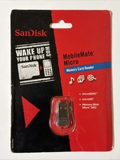 Brand New SanDisk MobileMate Micro M2 microSD Card Reader SDDR-121-A11M picture
