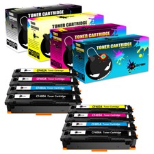 8 Toner replace for HP CF400A-3A 201A Color LaserJet Pro MFP M277d M277n picture