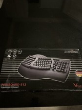 Perixx Periboard-512 Wired Erggonomic Gaming Keyboard Palm Rest Black picture