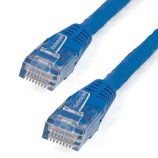 StarTech 15' Molded Cat6 UTP Patch Cable with RJ-45 Male Connectors, Blue picture