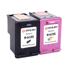 2PK 63XL 63 xl Black Color Ink Cartirdge for HP ENVY 4510 4511 4512 4513 4516 picture