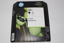 HP 64XL Black & Tricolor Combo Ink Cartridges X4D93BN Exp 3/2028+ Genuine OEM picture