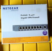 NETGEAR ProSAFE 8-PORT Gigabit VPN Business-class Firewall Model FVS318G 100NAS picture