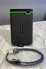 Transcend 1TB StoreJet 25M3 Portable SSD Hard Drive SuperSpeed USB 3.0 picture