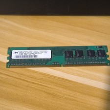 Micron 512MB DDR2 SDRAM PC2-4200 DIMM 240-Pin Memory MT8HTF6464AY-53ED7 picture