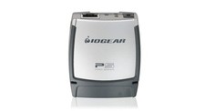 IOGEAR 1 Port USB 2.0 Print Server Silver Networking Device for Multiple Comp... picture