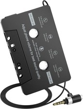 Car Cassette Audio Adapter with Hands-Free Calling Microphone, Universal Cassett picture