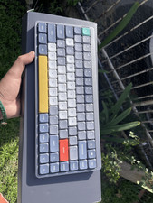 Limited Edition Nuphy Air 75v2 with NuFolio V2 + Extra Twilight Keycaps picture
