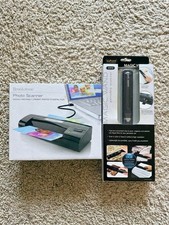 Lot 2 Portable Scanners VuPoint Magic Wand ST415 & Brookstone Photo Scanner OB picture