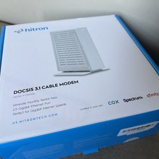 Hitron CODA56 DOCSIS 3.1 Cable Modem, White, 2.5GbE Gigabit Xfinity Spectrum Cox picture