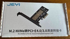 JEYI M.2 NVME SSD to PCIe 4.0/3.0 PCIE x1 Adapter Card for Desktop PC picture