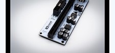 GPURISERS GPU RISERS 8 CAPACITOR 6 PACK RISERS PCI-E Board picture
