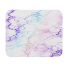 Pastel Marble Mouse Pad | Purple Blue Pink Desk Mat picture