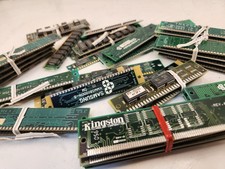 Kingston, Samsung, Misc Ram Stick Lot of 40 KMM594000-8 DRAM Untested picture