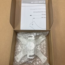HPE Aruba AP-220-MNT-W1W Network Device Wall Ceiling Mounting White Kit JW047A picture