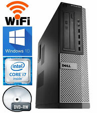 FAST Dell OptiPlex 9010 Intel Core i7  16GB 500GB SSD Windows 10 Desktop PC WiFi picture