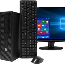 HP ProDesk 600G1 Desktop Intel i5 Gen 4 16GB RAM 2TB SATA Hard Drive W10 Home picture