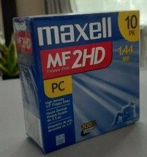 Maxwell MF 2HD High Density Floppy Discs 3.5